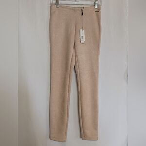 NWT Tahari XS Faux Leather skinny leggings pants bottoms